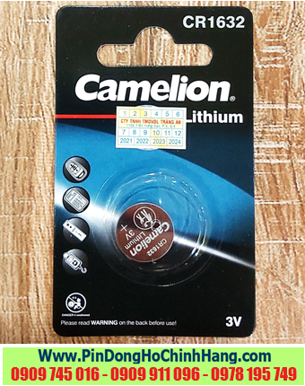 Camelion CR1632, Pin CR1632